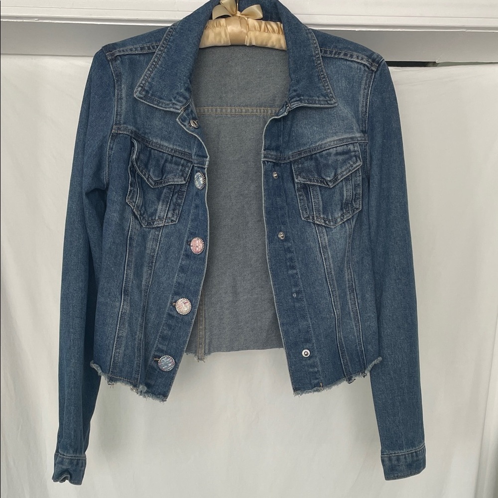 Frayed Jean jacket